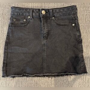 Cute plain black skirt